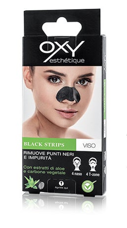 Oxy Black Strips Cerotti Purificanti 8 Pezzi-1
