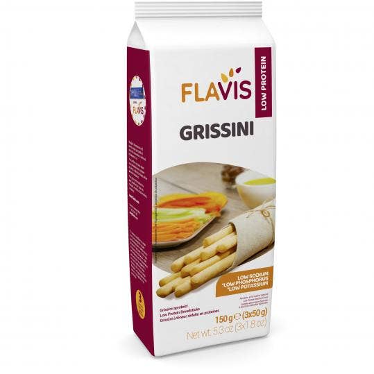 Mevalia Flavis Grissini Aproteici 150g-1