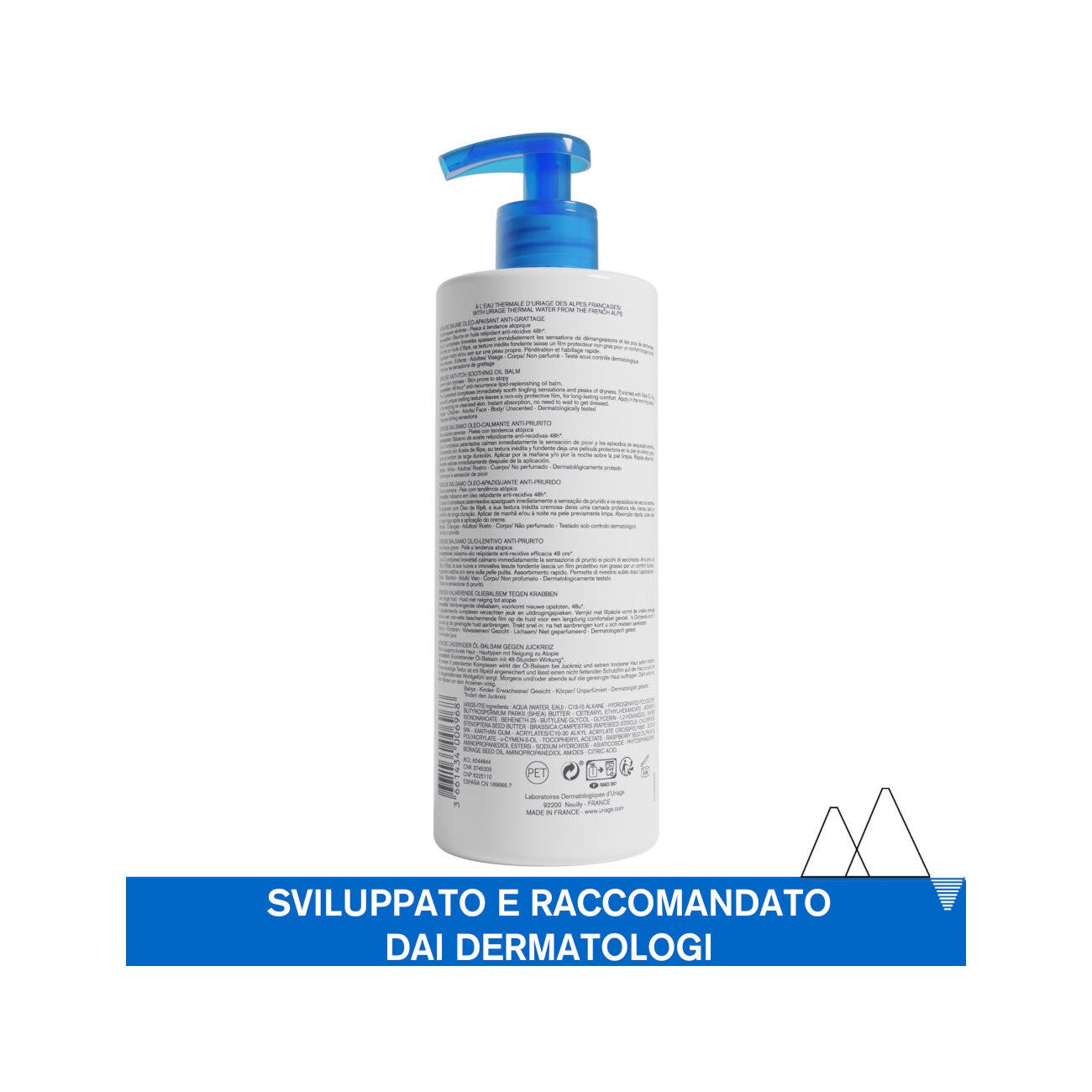 Uriage Xémose Balsamo-olio Lenitivo Anti-prurito 500ml-5