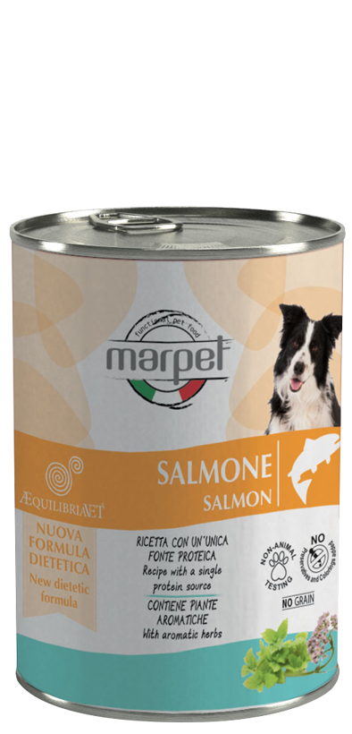 Marpet Aequilibriavet Dog Salmone Cibo Umido Per Cani Adulti Scatoletta 400g-2