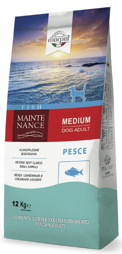 Marpet Maintenance Pesce Cibo Secco Per Cani Adulti Taglia Medium Sacco 12 Kg-4