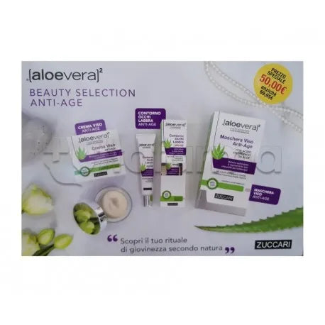 Zuccari Aloe Vera 2 Beauty Selection Anti-Age Cofanetto Antirughe Viso