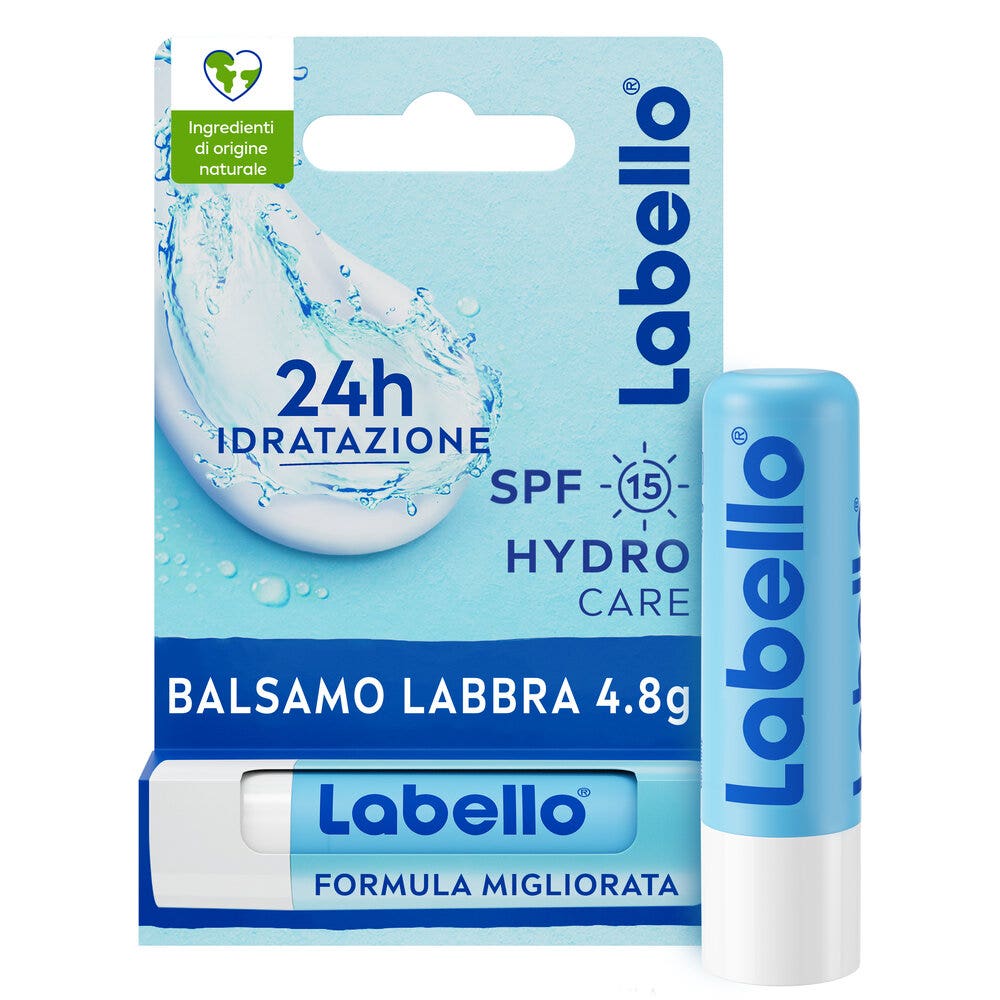 Labello Hydro Care Spf15 Burrocacao Labbra Idratante E Protettivo Con Aloe Vera E 4,8g-1