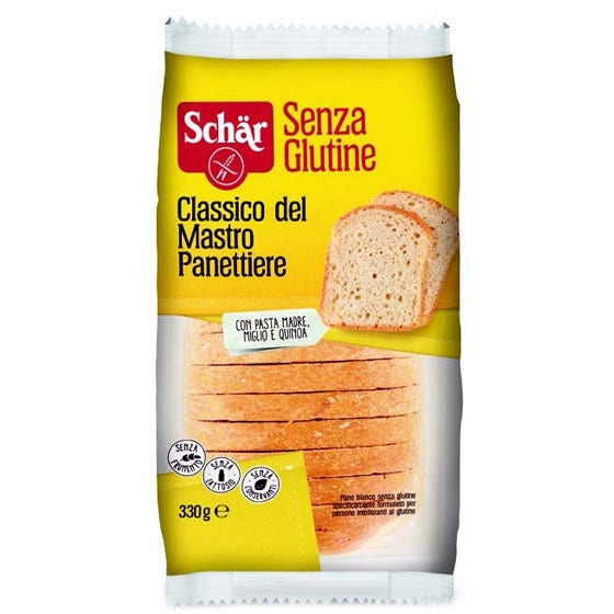 Schar Classico Del Maestro Panettiere Pane Bianco Senza Glutine 330g-2