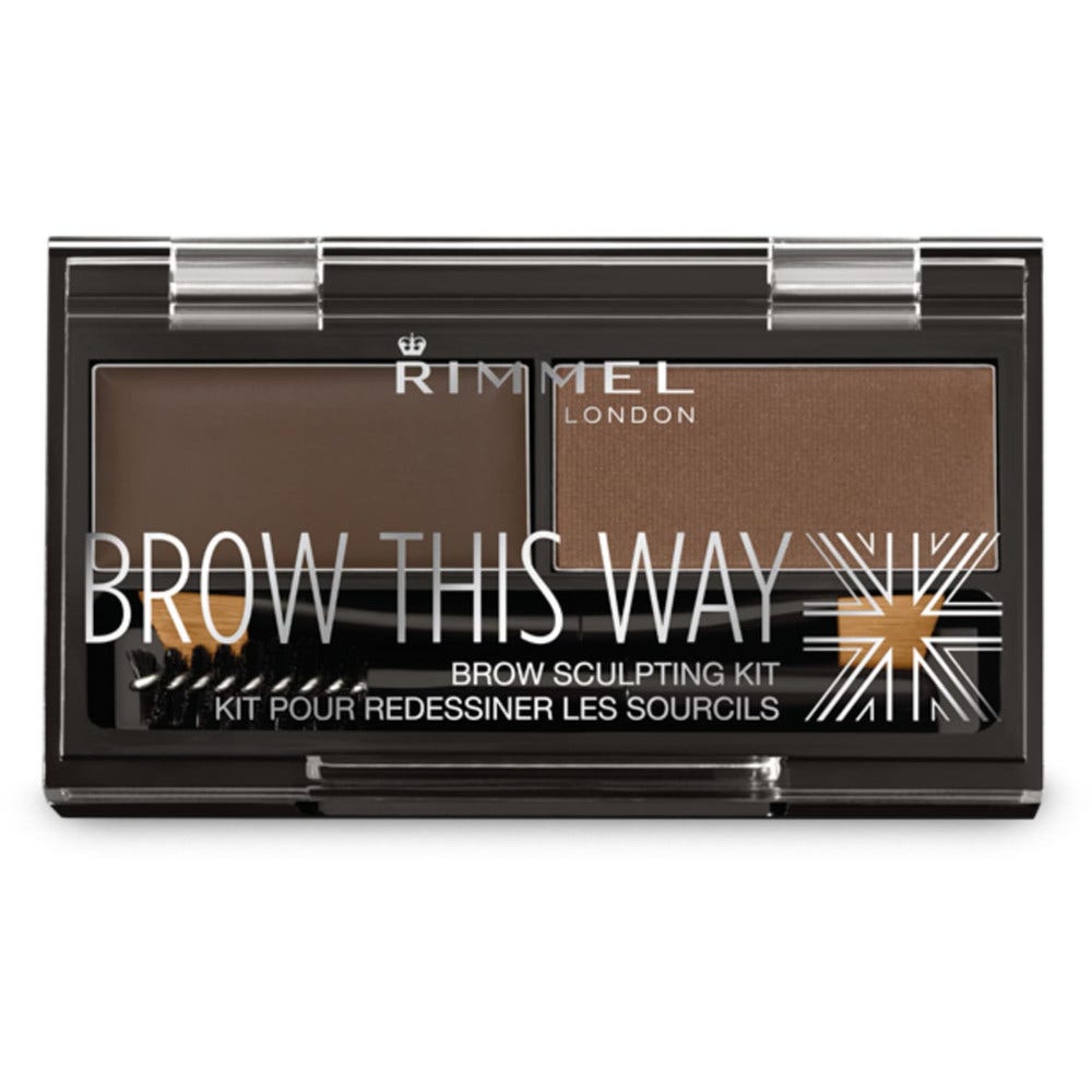 Rimmel Kit Sopracciglia Brow This Way 003 Dark Brown-1