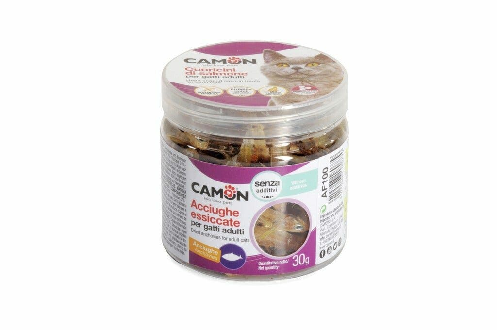 Camon Acciughe Essiccate Per Gatti 30g-3