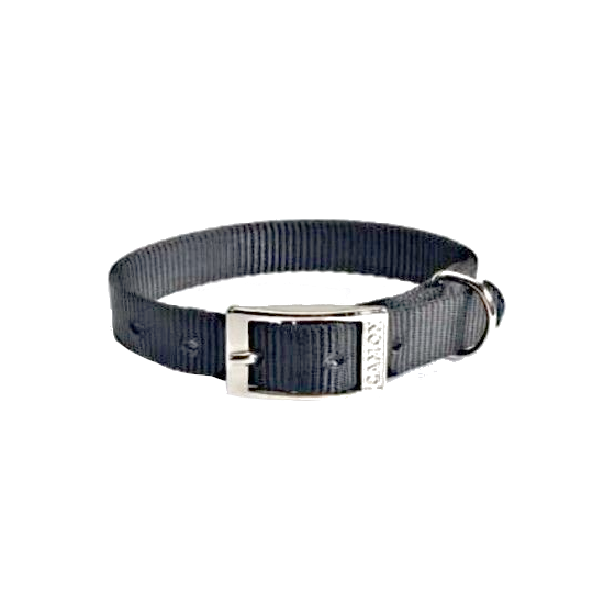 Camon Collare In Nylon Per Cani Colore Nero 25x650mm-1