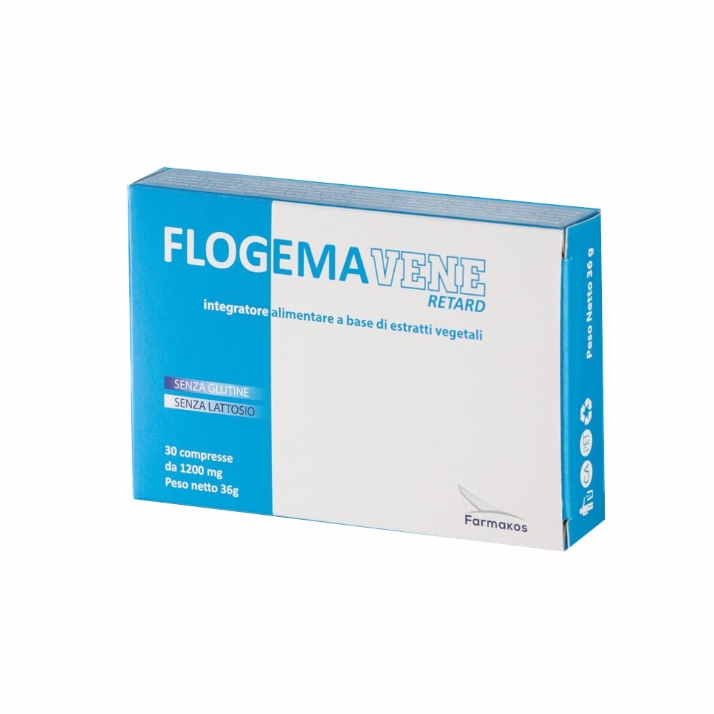 Flogema Vene Retard 30 Compresse 1200 mg-0