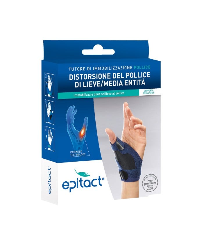 Epitact Tutore Di Immobilizzazione Pollice Mano Sinistra Taglia S-1