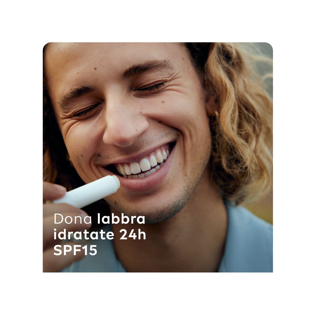 Labello Active for Men Burrocacao Labbra Idratante E Protettivo Con Spf15 Con Burro Di Karité 4,8g-2