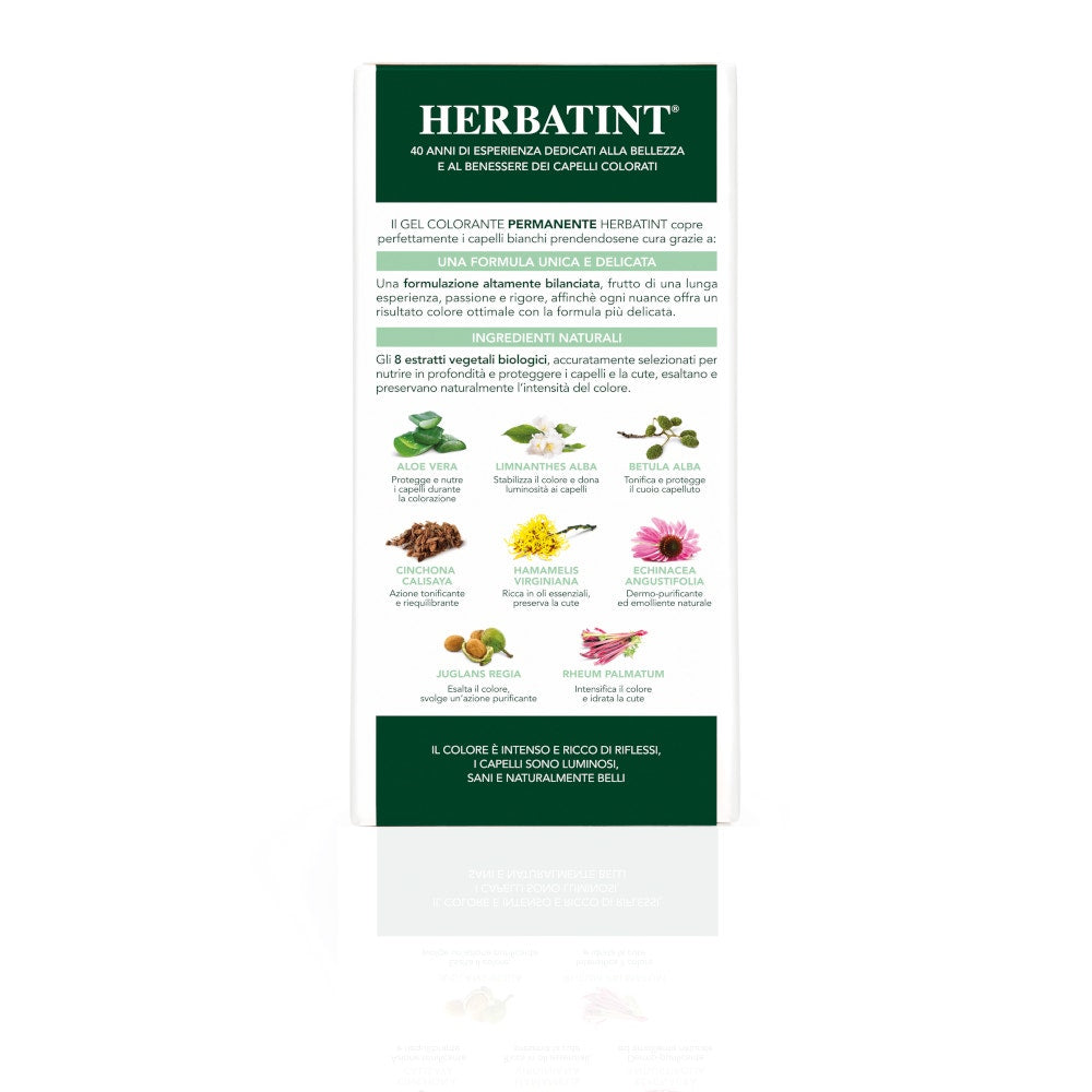Herbatint Tintura Per Capelli Gel Permanente 6N Biondo Scuro 300ml 3 Dosi-5