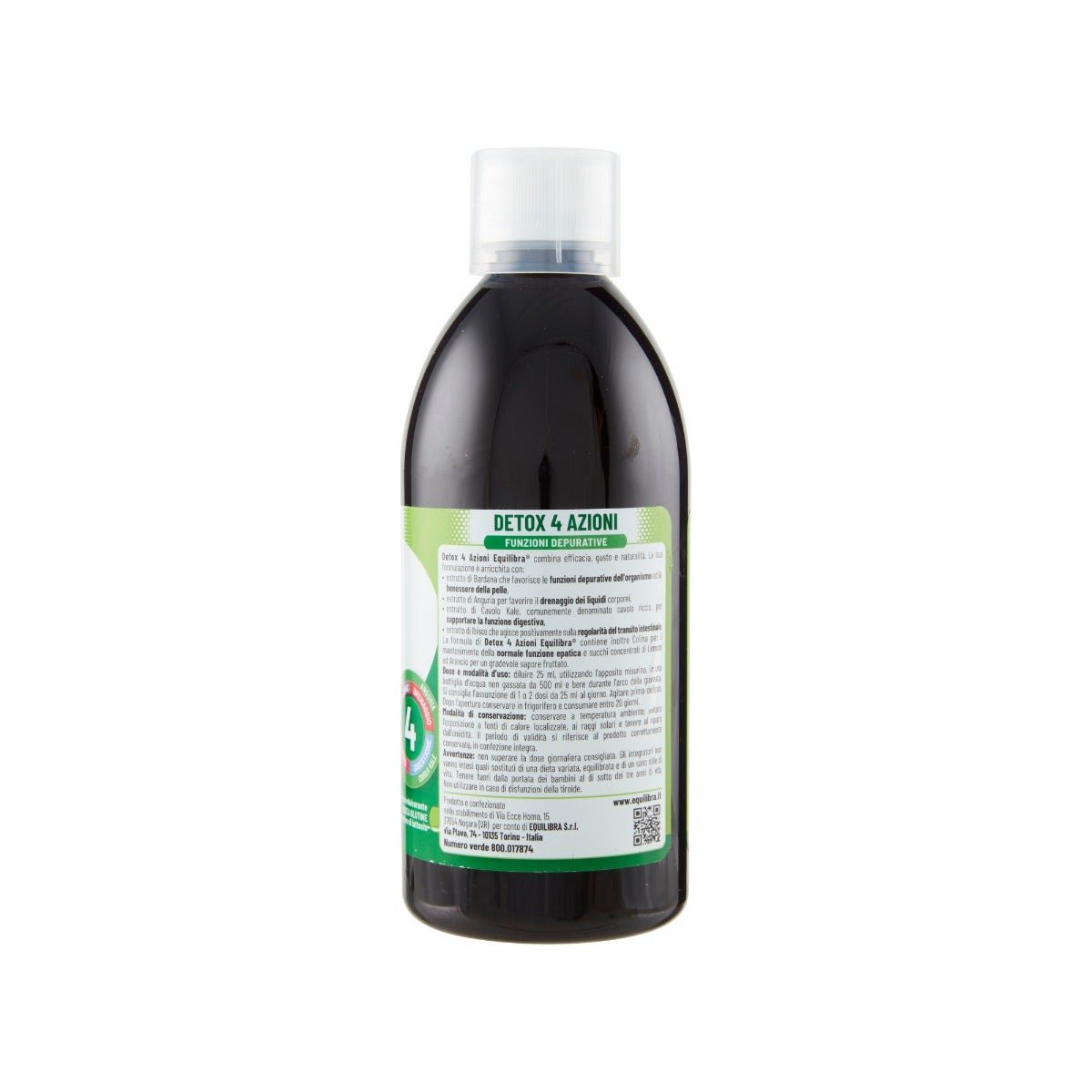 Equilibra Detox 4 Azioni Frutta 500ml-2