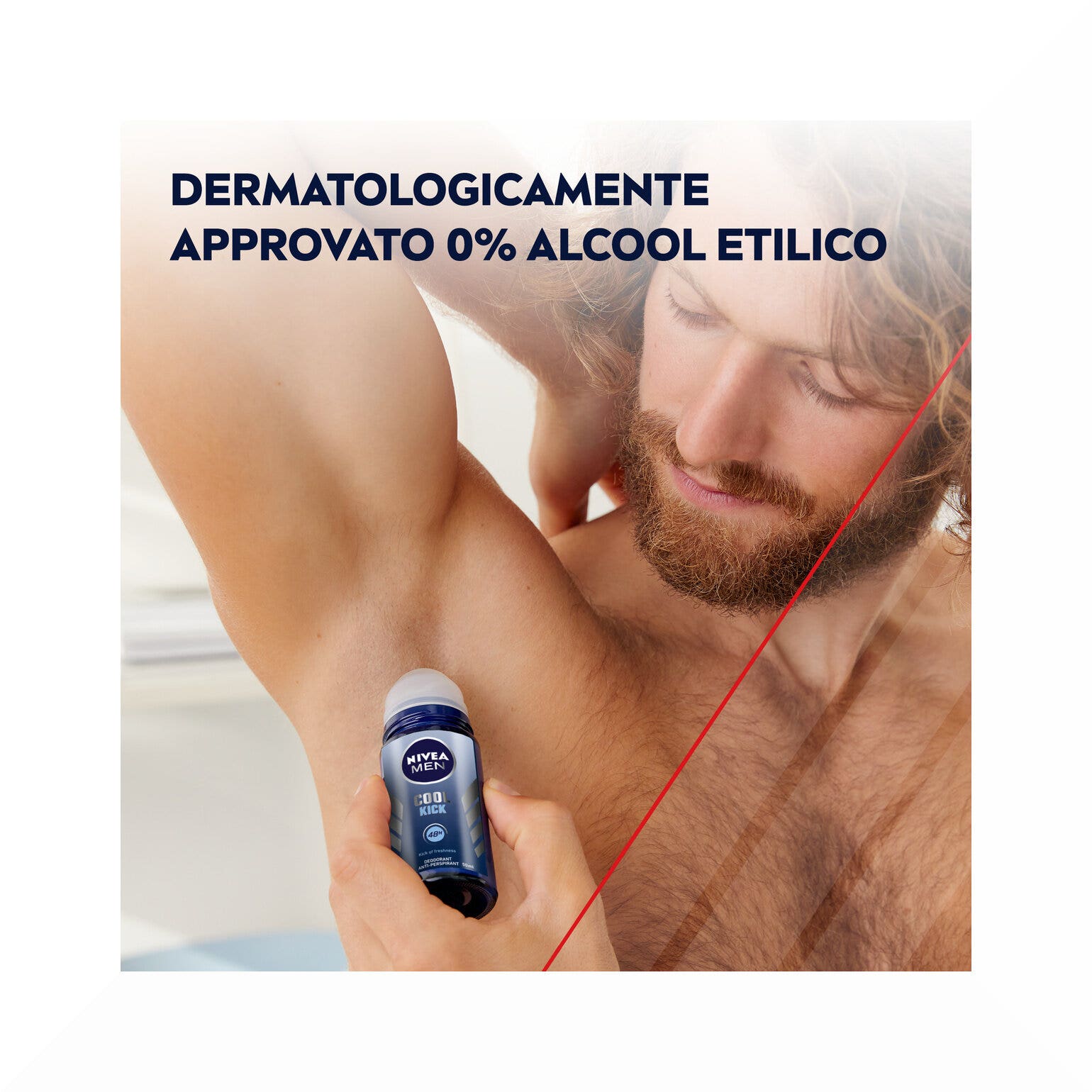 Nivea Men Cool Kick Deodorante Uomo Roll-on 150ml Antitraspirante 48h-5