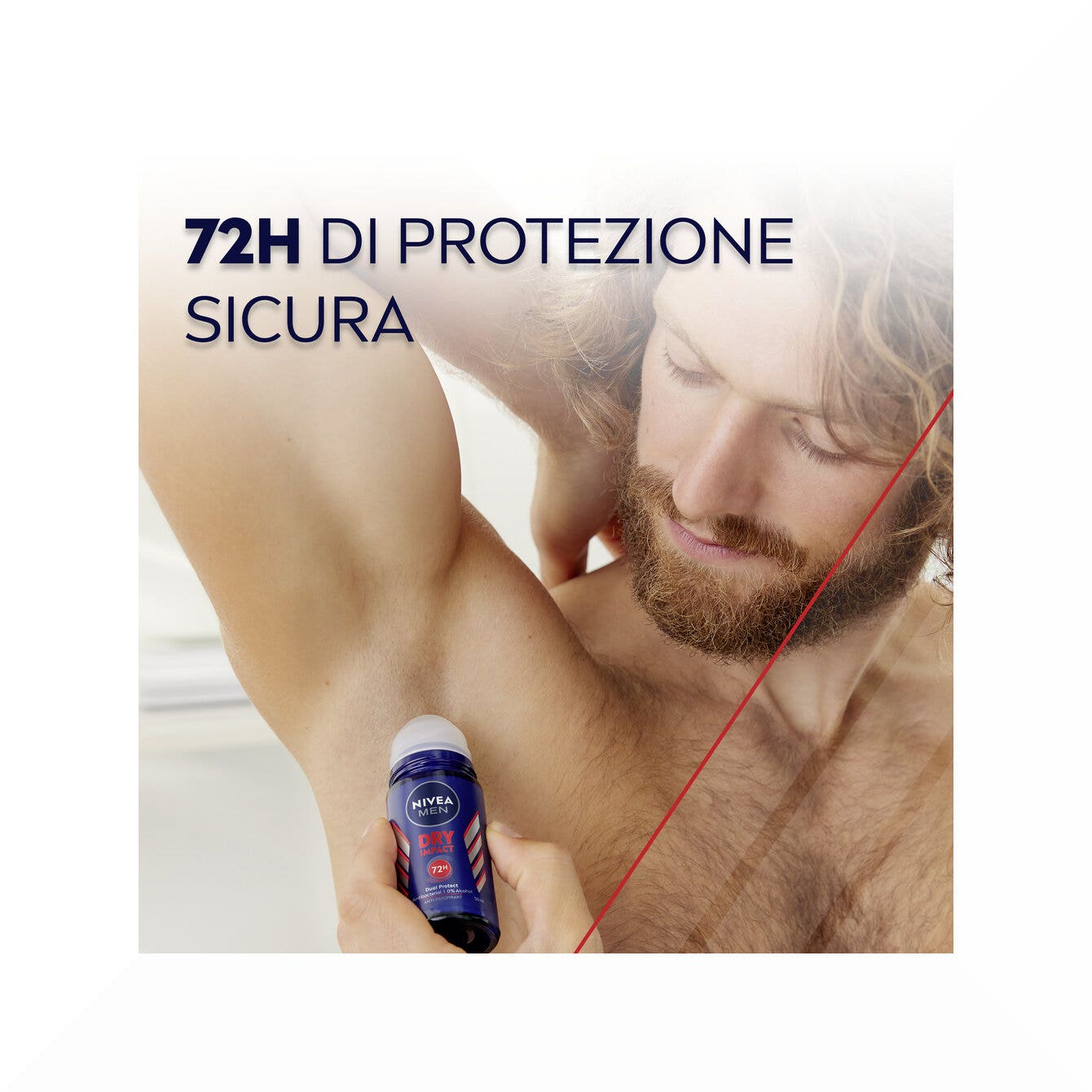 Nivea Men Dry Impact Deodorante Roll on 50ml Uomo Per 72h Di Protezione Antitraspirante-5