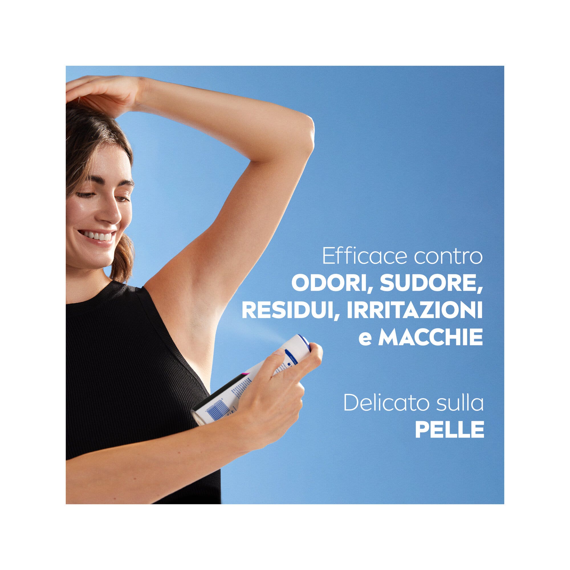 Nivea Black & White Invisible Original Spray Deodorante Donna Antitraspirante 72h 150ml-3