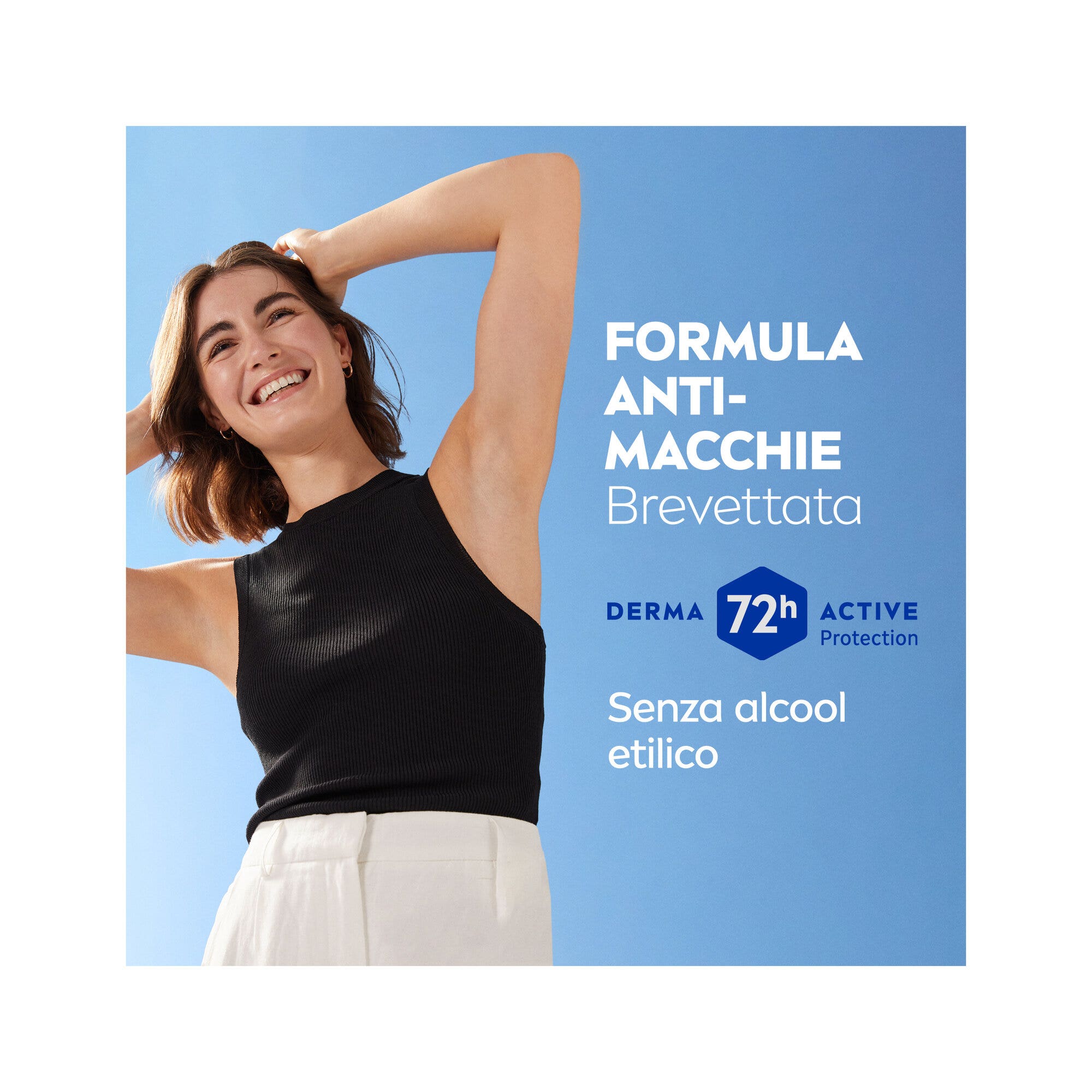 Nivea Black & White Invisible Original Spray Deodorante Donna Antitraspirante 72h 150ml-4