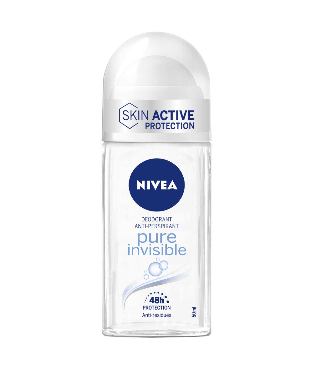 Nivea Pure Invisible Deodorante Roll on 50ml Antitraspirante Senza Residui Sui Tessuti-7