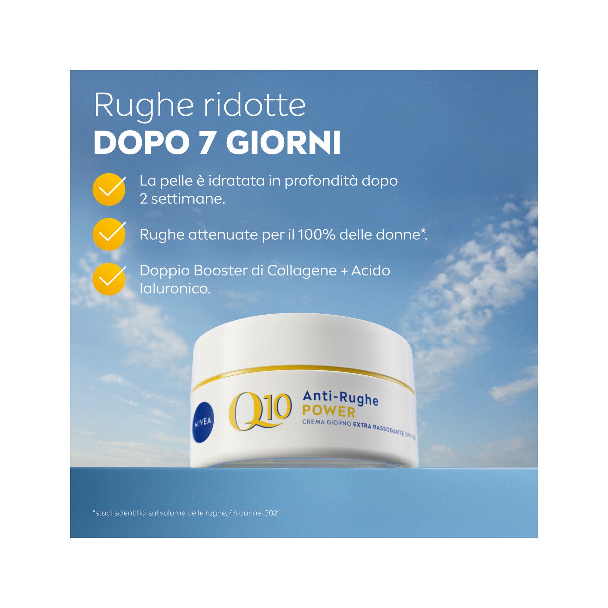 Nivea Q10 Anti-rughe Power Crema Giorno Extra Rassodante Spf15 Viso Antirughe Con Q10 50ml-2