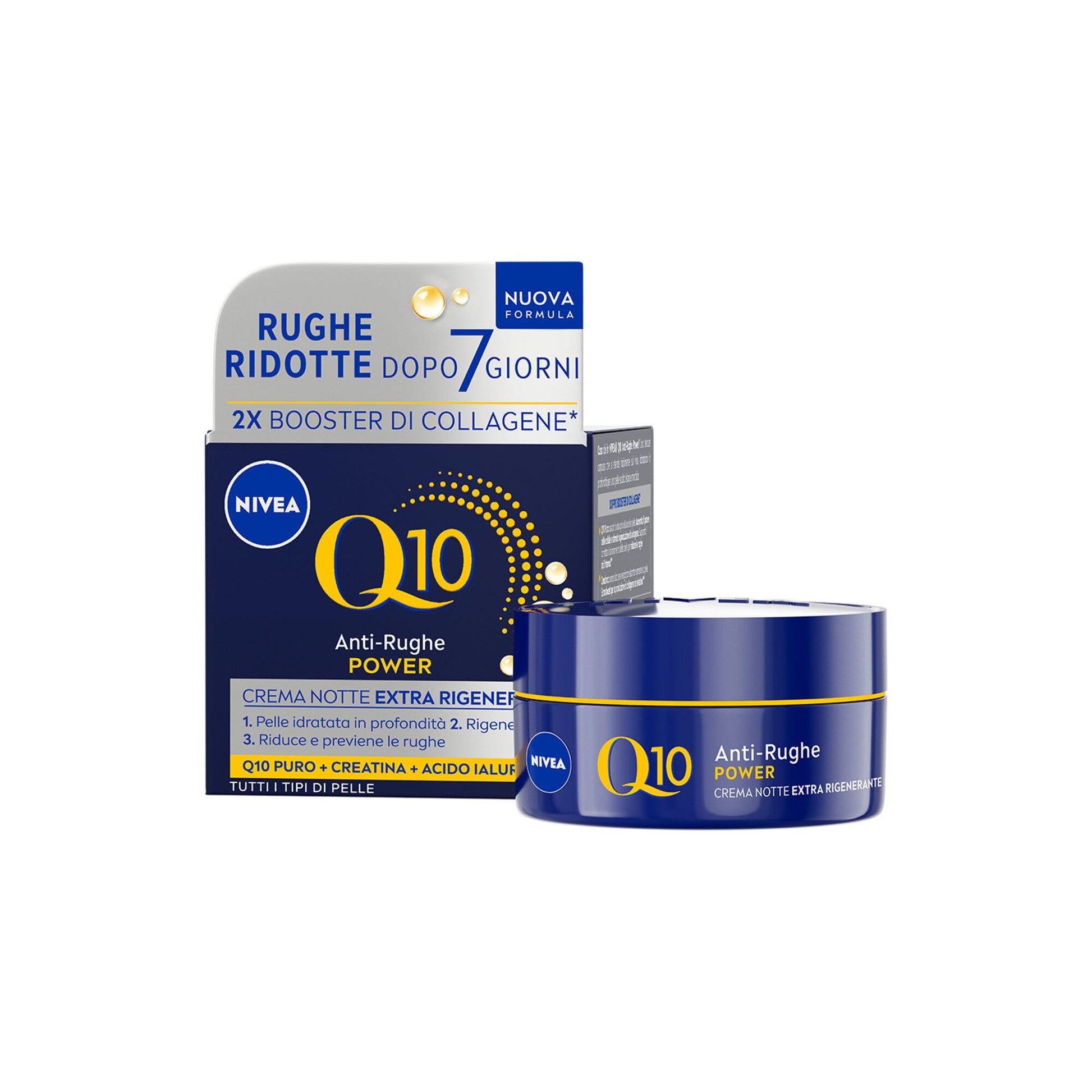 Nivea Q10 Anti-rughe Power Crema Viso Notte Extra Rigenerante Antirughe E Idratante 50ml-1