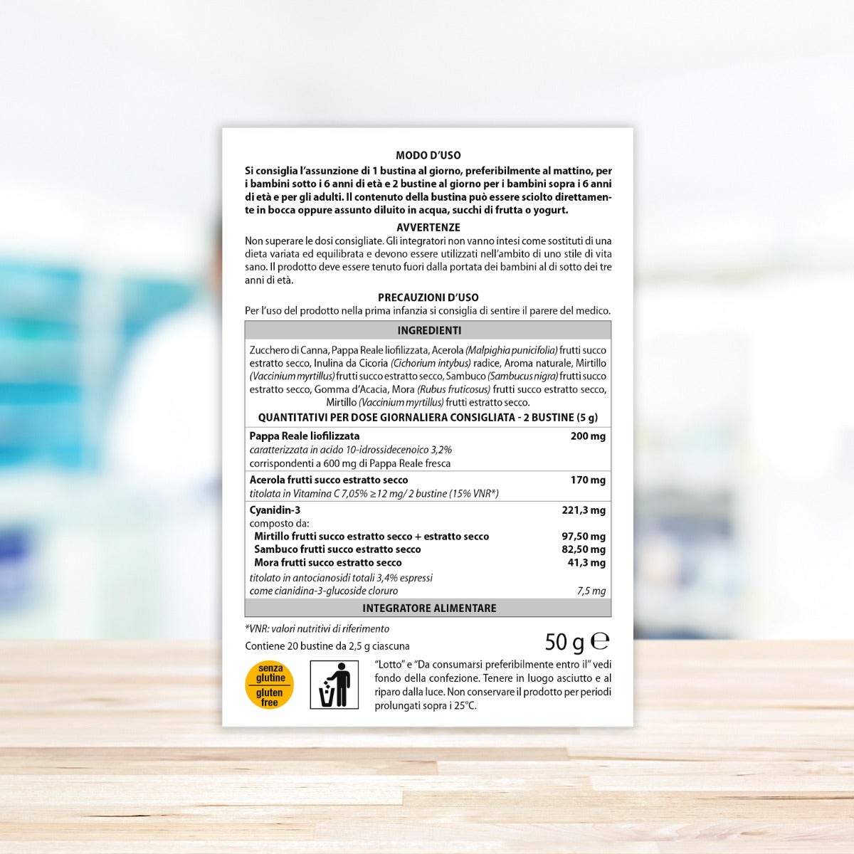 Aboca Natura Mix Advanced Sostegno 20 Bustine Integratore-4