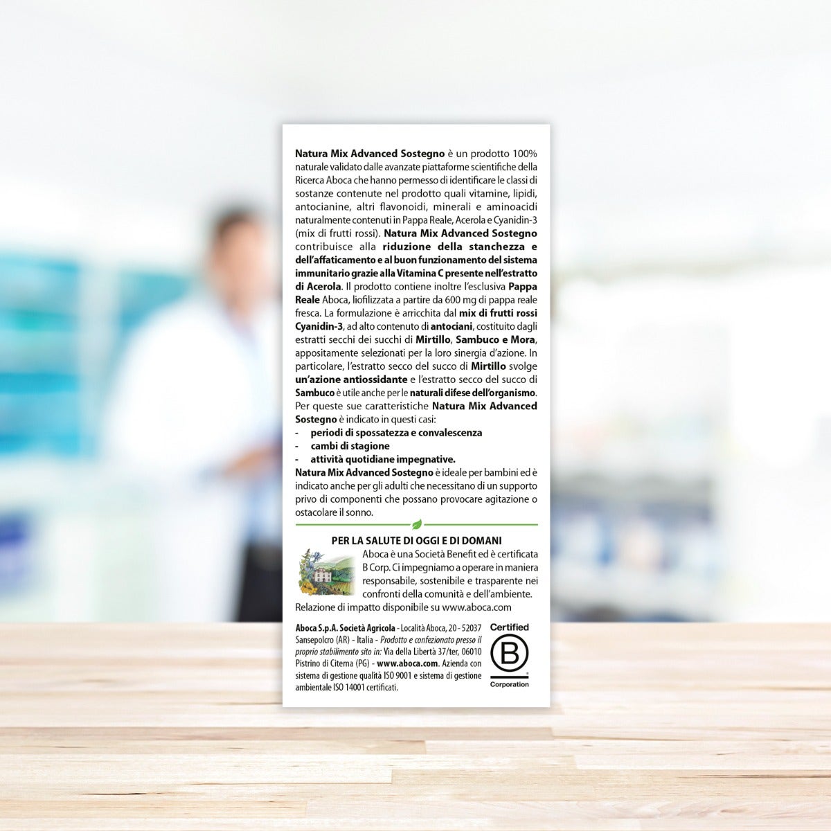 Aboca Natura Mix Advanced Sostegno 20 Bustine Integratore-5