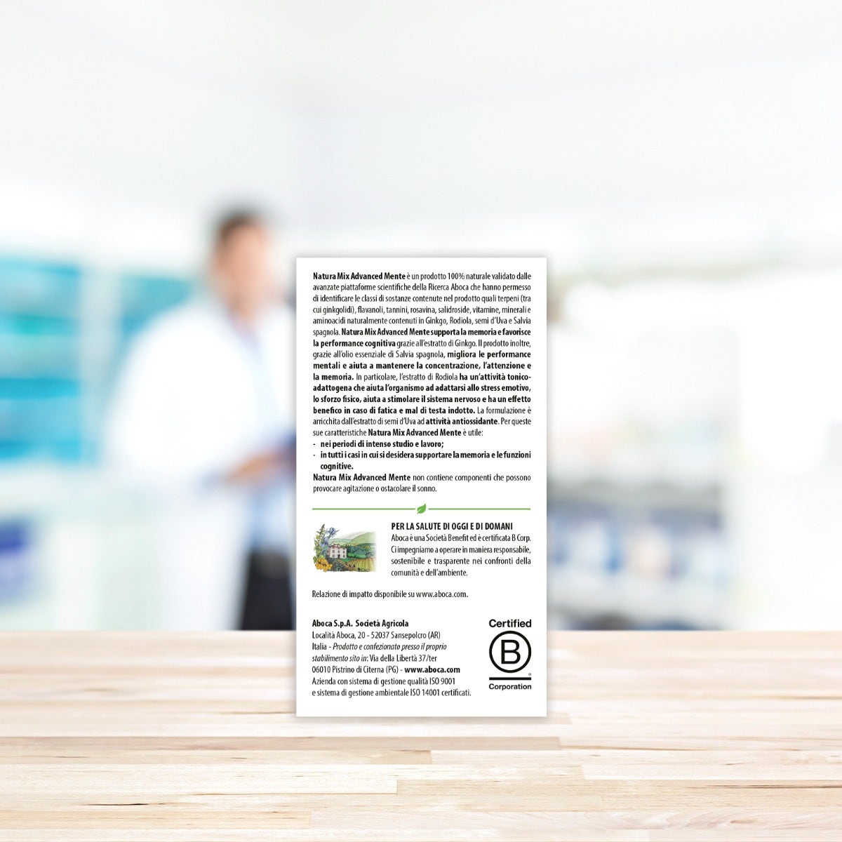 Aboca Natura Mix Advanced Mente 50 Capsule-5