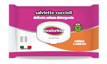 Inodorina Funzionale Salviette Detergenti Cuccioli Per Cani/Gatti 40 Pezzi-2