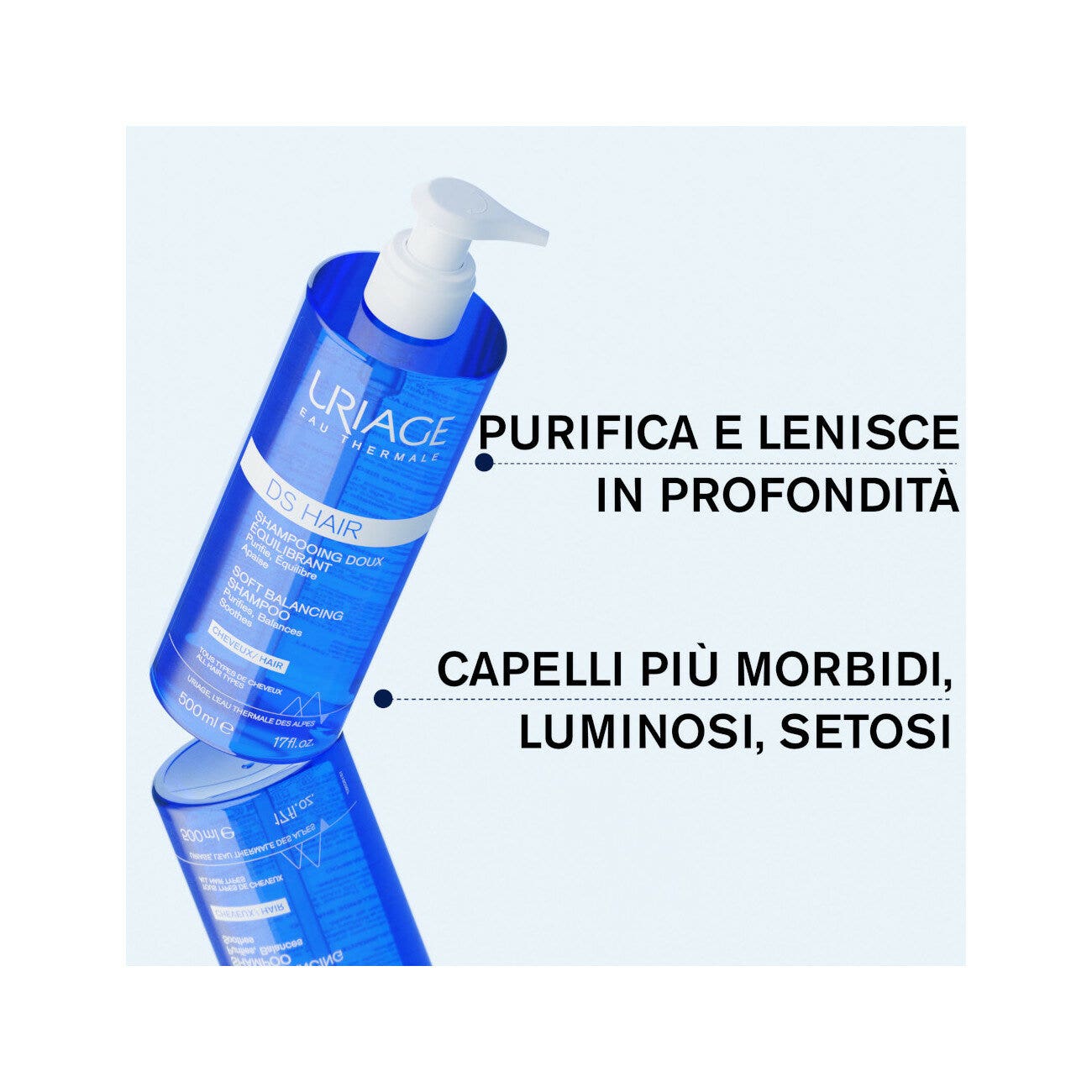 Uriage DS Hair Shampoo Delicato Riequilibrante 200ml-7
