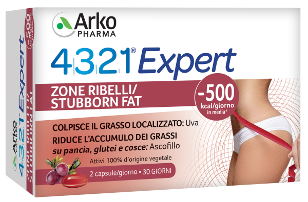 Arkopharma 4321 Slim Zone Ribelli 60 Capsule Dimagranti