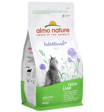 Almo Nature Holistic Functional Digestive Help Agnello Cibo Secco Per Gatti Adulti Sacco 400g-3