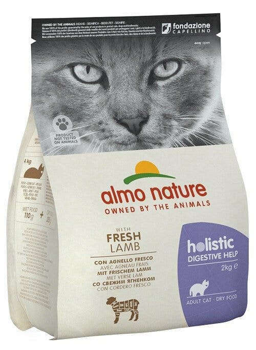 Almo Nature Intestinal Help Agnello Cibo Secco Per Gatti Adulti Sacco 2kg-2