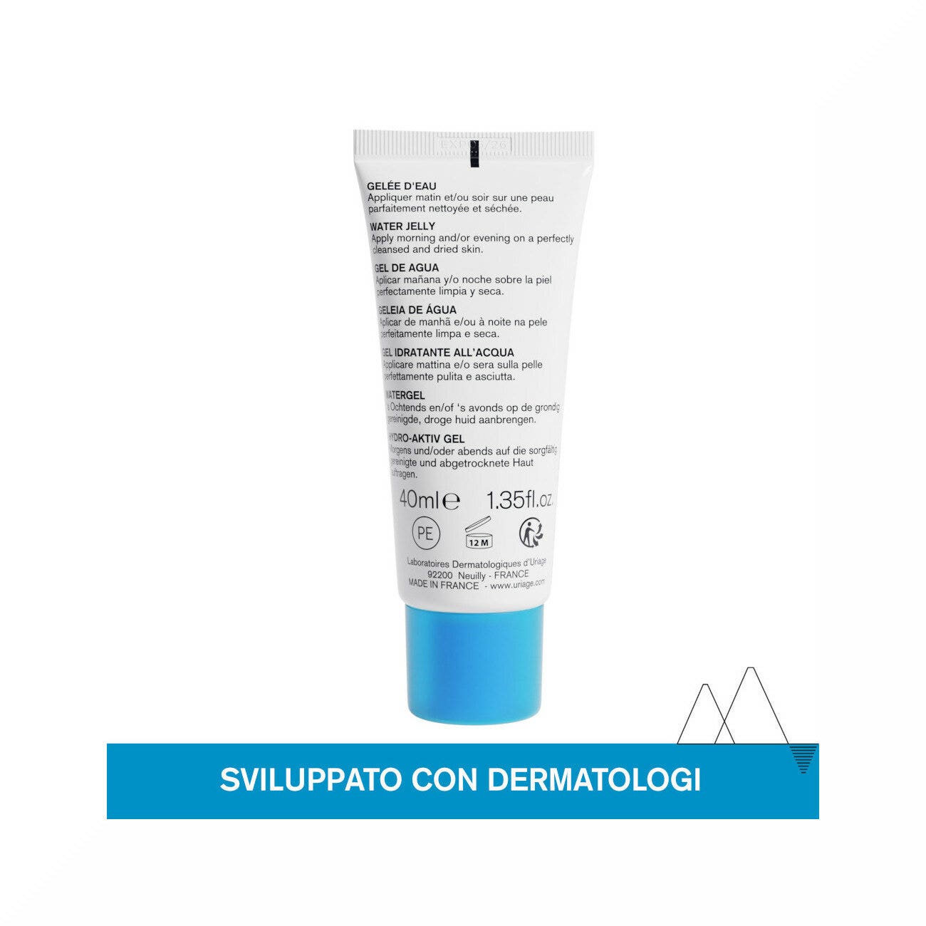 Uriage Eau Thermale Gel All'Acqua 40ml-6
