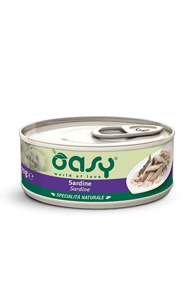 Oasy Specialità Naturale Gatto Sardine 150g-1