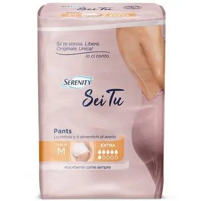 Serenity Pants Pannolone a Mutandina Advance Seitu Extra Taglia Medium 10 Pezzi-2