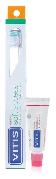 Vitis Spazzolino  Soft Access + Dentifricio Vitis Gingival 15ml-2