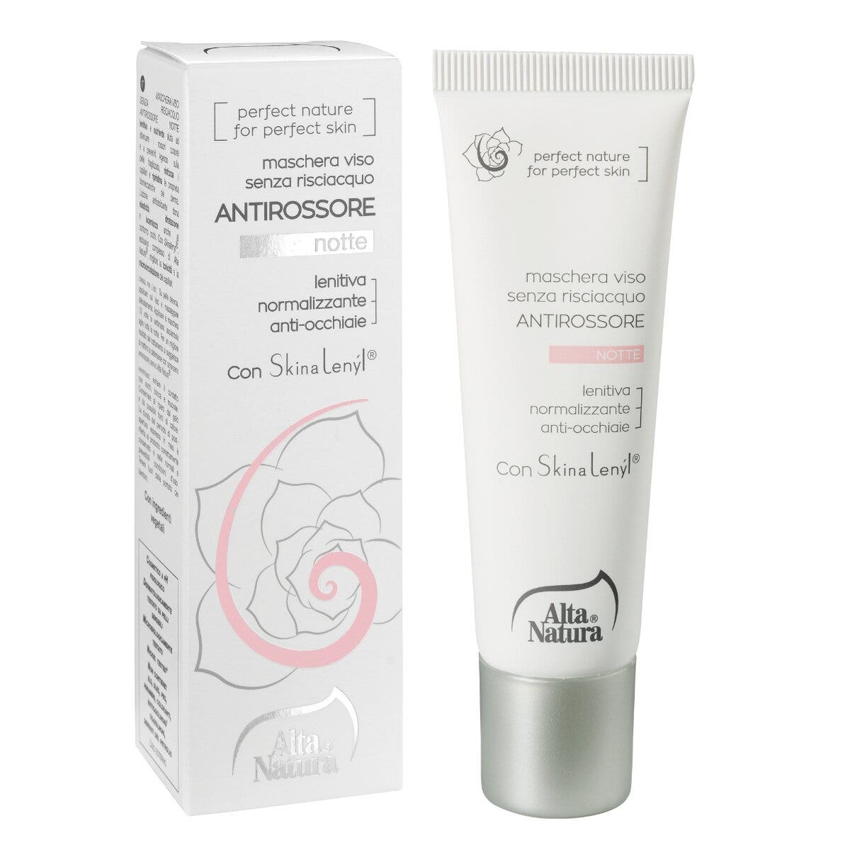 Alta Natura Maschera Viso Senza Risciacquo Antirossore Notte 30ml-2