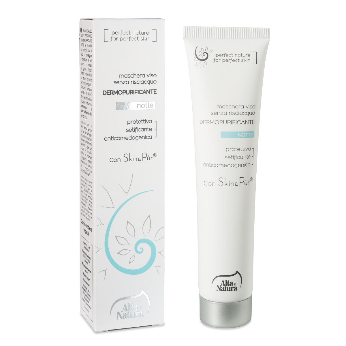 Alta Natura Maschera Viso Dermopurificante Notte 75ml-1