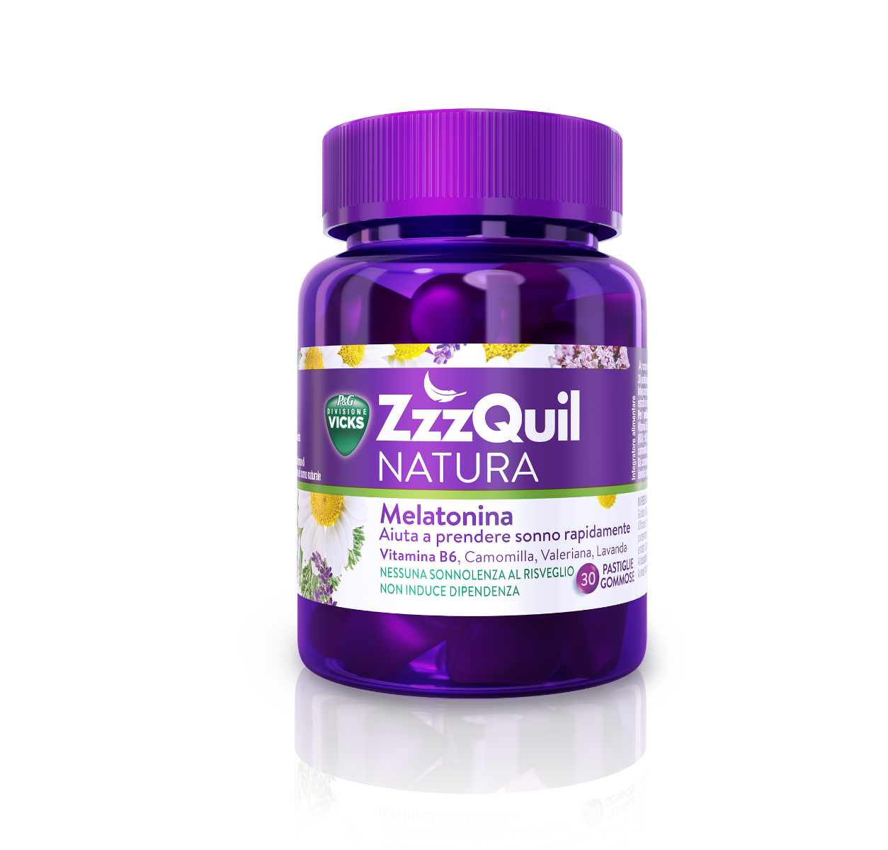 ZzzQuil NATURA™ Integratore Naturale Per Il Sonno 30 pastiglie gommose-12