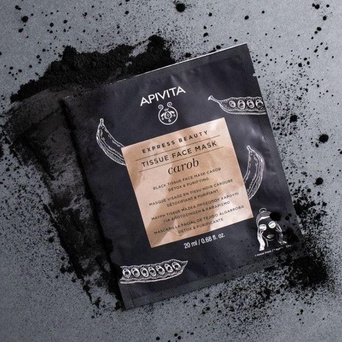 Apivita Express Beauty Maschera Viso In Tessuto Purificante 1 Pezzo 20ml  - 3