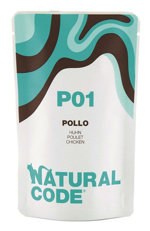 Natural Code P01 Pollo Gatti Adulti Busta 70g-1