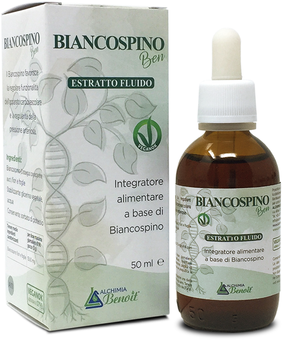 Biancospino Ben Estratto Fluido 50ml-1