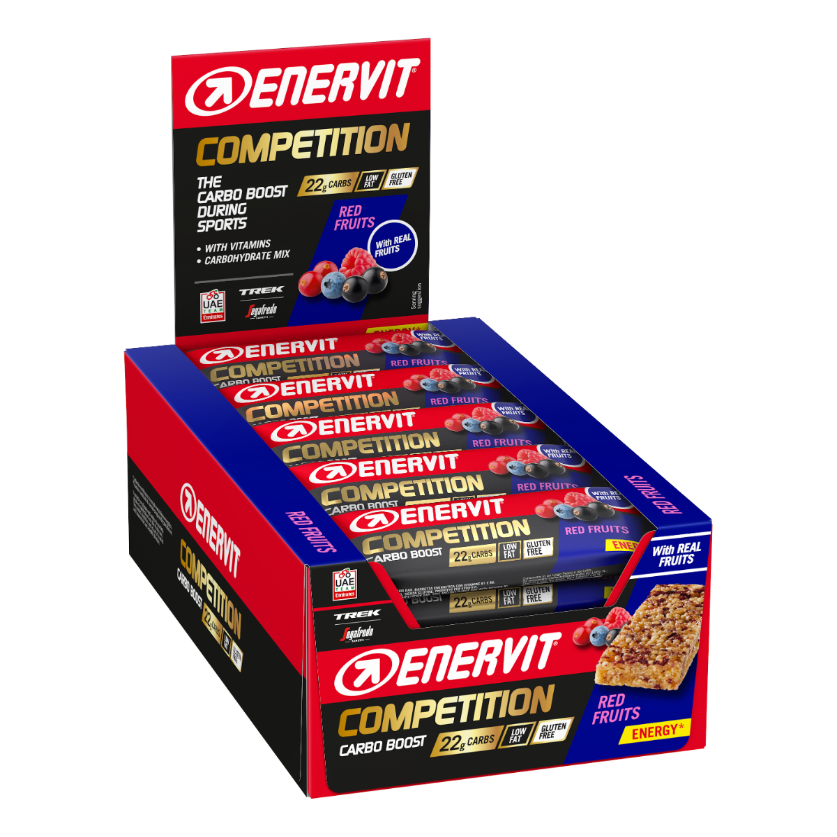 Enervit Competition Bar Frutti Rossi 30g-2