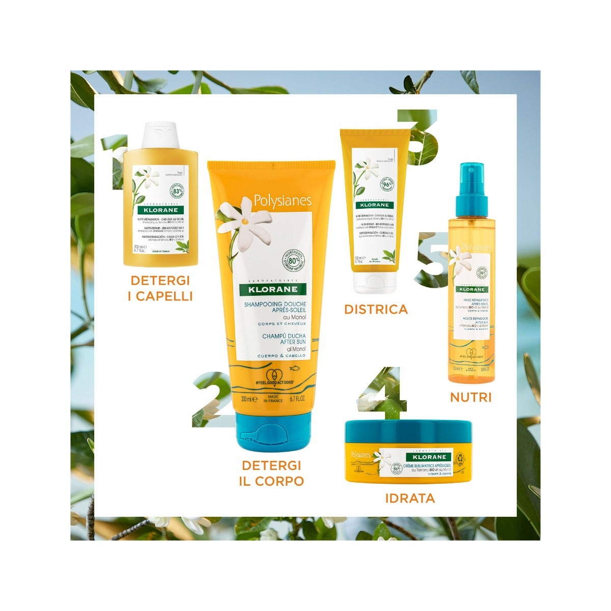 Klorane Crema Sublimatrice Doposole Viso E Corpo 200ml-6