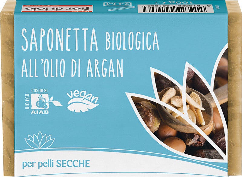 Fior Di Loto Saponetta All'olio Di Argan 100g-1