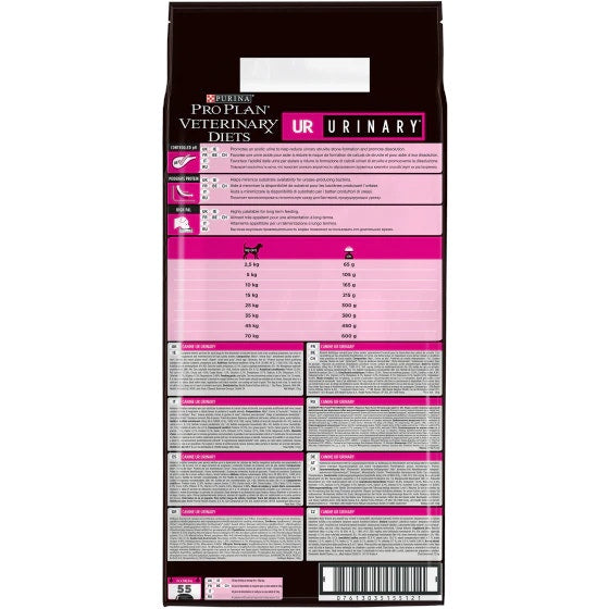 Purina Pro Plan Veterinary Diets Secco Cane UR Urinary Sacco 12kg-2