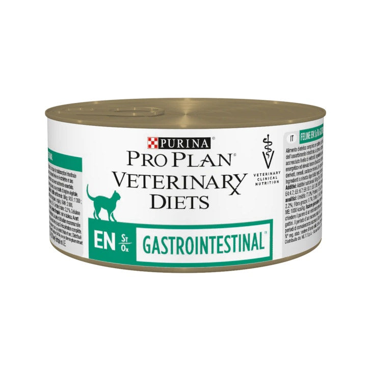 Purina Pro Plan Veterinary Diets Umido Gatto EN Gastrointestinal St/Ox Lattina 195g-2