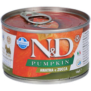 Farmina N&d Wet Dog Pumpkin Anatra 140 g