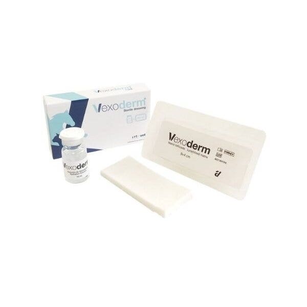 Bfactory Vexoderm Medicazione Sterile 9x4cm + 1 Fiala 10ml-2
