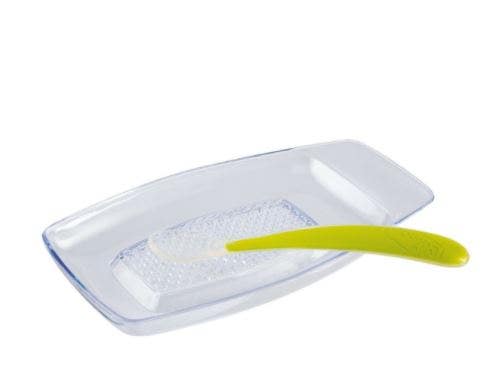 Chicco Grattugia E Cucchiaio In Silicone  - 1