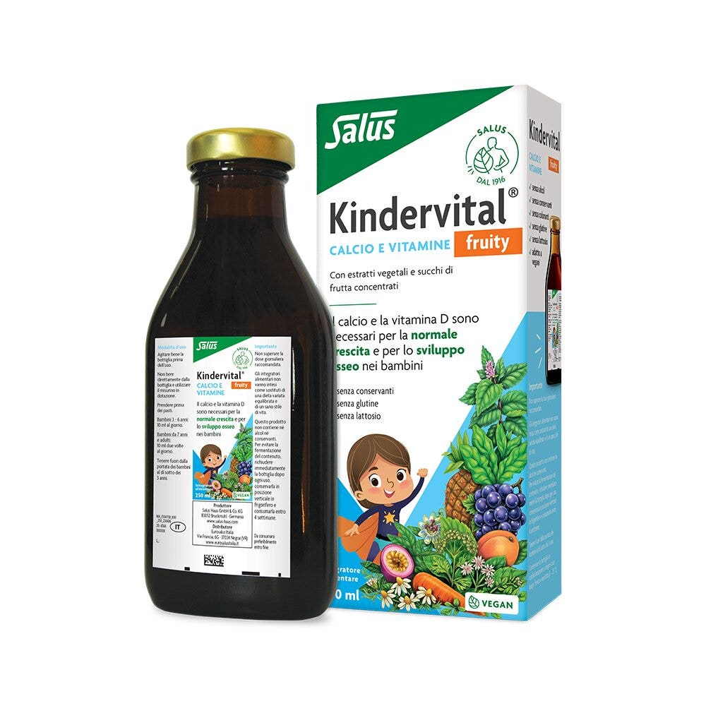 Kindervital Fruity Formula Potenziata Per Bambini 250ml-3